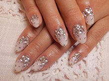 ネイルサロン マリポーサ(Nail Salon MARIPOSA)/キラキラストーンネイル