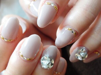 リ ボディ 札幌駅前店(Re Body)/グレージュネイル 7700円