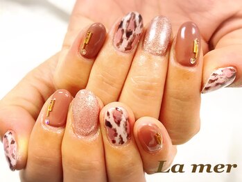 ラメール(La mer)/レオパードネイル★