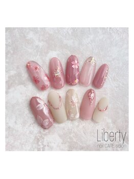 リバティー(liberty)/桜ネイル