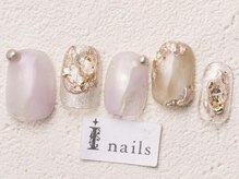 アイネイルズ 渋谷店(I nails)/うるうるオーロラネイル