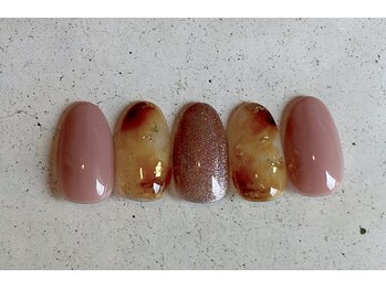 ネイルサロン エムズ(Nail Salon M's)/オシャレべっ甲ネイル