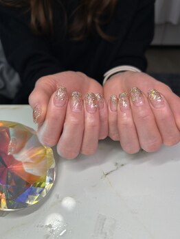 アクアマリン(AQUAMARINE)/ラメグラデーション