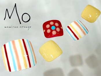 マミーナオレンジ 本八幡店の写真/【パラジェル★FOOT月替りデザイン¥11550】最新ハイカジュアルdesign×丁寧ケアでオシャレに差がつく！