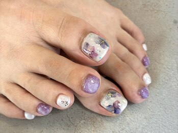 ネイルズピクシー ルヴィルーム(Nail's pixie REVI room)/フットサンプルデザイン