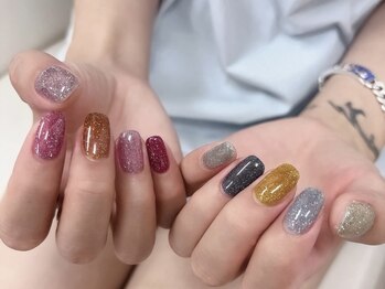 10色フラッシュネイル