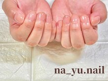 ナユネイル(na_yu.nail)/自爪風クリアネイル 273
