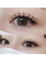 ヴィリアアイラッシュ(Vilia eyelash)/ダブルフラットラッシュ
