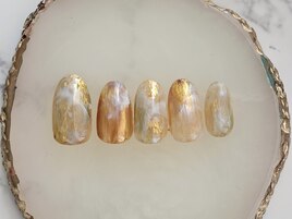 ミラーニュアンスネイル