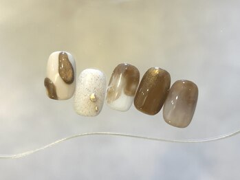 ラクネイル 浦和店(raku nail)/カフェラテニュアンス