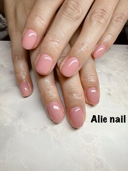 アリーネイル(Alie nail)/【うる艶フォルム】ワンカラー