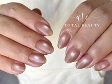 アテ(ate)/ピンクマグネットネイル