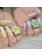 ユノアネイル(YuNoa nail)の写真/【長さ出しクーポン有◎】自然な長さ出しで指先を美しく♪コンプレックスを自信に変える、理想の美フォルム