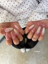ロングネイル×スカルプ