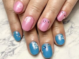 バイカラーネイル！