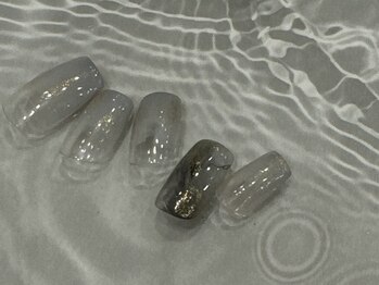 天然石風~ニュアンスネイル