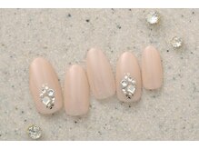 ネイルサロンプリッシュ 横浜店(prish)/5000円　ビジュー　ネイル 横浜