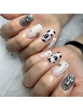 グロウネイル(Glow.Nail)/アニマル柄ネイル