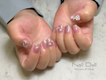 ネイルドール(Nail Doll)/クリスマスネイル