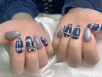 ミンク バイ キャンアイドレッシー(MINK by Can I Dressy)/チェックネイル