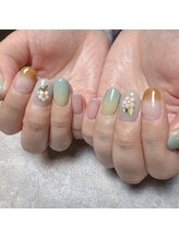 アティックネイルアトリエ(attic nail atelier)/嵐ネイル