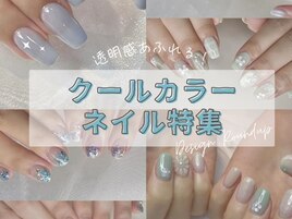 5月6月ネイルに!寒色ネイル