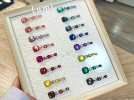フットネイル　バイカラー