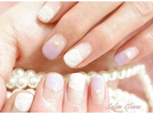 サロン クローバー/逆フレンチ☆オフィスネイル