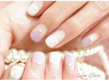 サロン クローバー/逆フレンチ☆オフィスネイル
