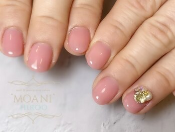モアニヒロオ 広尾駅前店(MOANI Hiroo)/【マオジェル】ビジューネイル