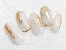 リーチェ ビューティアンドネイルサロン 大名店(Beauty&Nail Salon)/ホワイトニュアンス