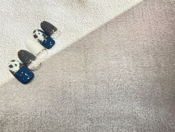 ツメトトノウ/7300円 シックなカウ柄(平松)