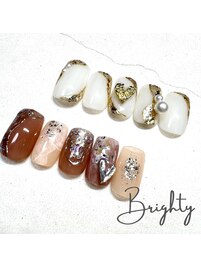 大人ニュアンスvalentine nail