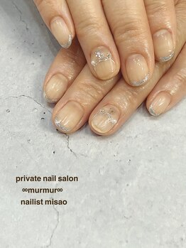 プライベート ネイルサロン マーマ(murmur)/シンプルネイル