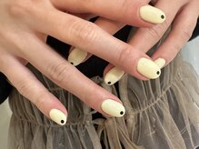 デューネイルスタジオ(dew nail studio)/simple yellow