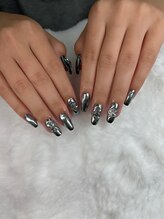 ユニティネイル(Unity nail)/強めミラーネイル