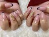 バーチャルフレンチネイル 5390円