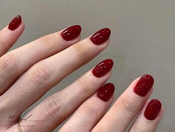 28ネイル 新中野店/ちゅるんワンカラー/ラメグラ