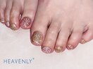 春 フットネイル フラッシュ