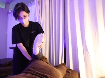 リッツスパ 神戸元町店(Ritz SPA)/施術の様子/足裏、足つぼ