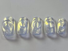 ネイルメゾン 天神店(NAIL MAISON)/ミラーぷっくり個性派¥4550