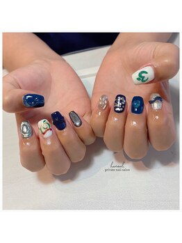 ハヌル(haneul.)/ミセス【ライブネイル】推し活