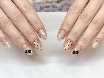 ニィ(NiY)の写真/トレンド感溢れる最旬ネイルは【NiY】におまかせ★自慢の可愛いがぎゅっと詰まったうっとりnailに♪