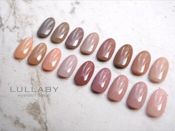 ララバイ 銀座並木通り店(LULLABY)の写真/150種類以上から選べるワングラ¥3990/季節に合わせて!多数のベージュ系カラーワングラ¥3990クーポンも有り