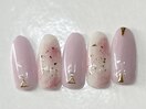 華やかラブリーネイル