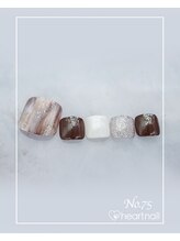 はあとねいる 安佐南店/フットネイル：No.75