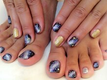 ネイルケアサロンエルミタージュ/ハンド＆フット同じデザイン