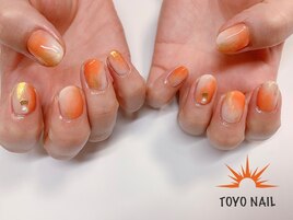 オレンジグラデ☆