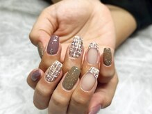エーネイルルーム(A.Nail.room)/ツイードネイル