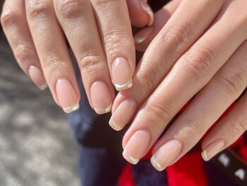 サラソージュ アチワ ネイル(SARA SO-JU ACHIWA NAIL)/オーロラフレンチ